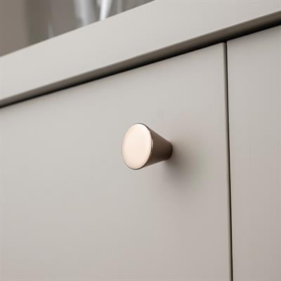 1455 Tek Delikli Düğme Kulp Altın Renk Çap 30 mm