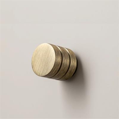 1474 Tek Delikli Düğme Kulp Antik Renk Çap 26 mm