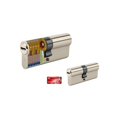 164 BN Kale Bilyalı Silindir Emniyet Kartlı 26+10+32 mm 68 mm Nikel