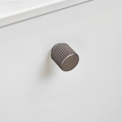 1973 Tek Delikli Düğme Kulp Füme Renk Çap 20 mm