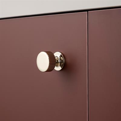 1975 Tek Delikli Düğme Kulp Antik Renk Çap 26 mm