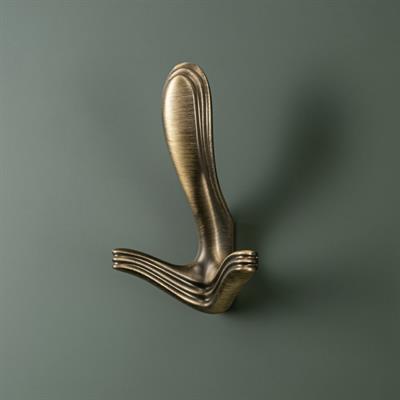 2035 Duvara Monte Portmanto Askılığı Antik Renk Çap 88 Mm