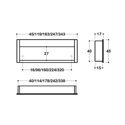 2163 Mat Altın Renk Gömme Kulp