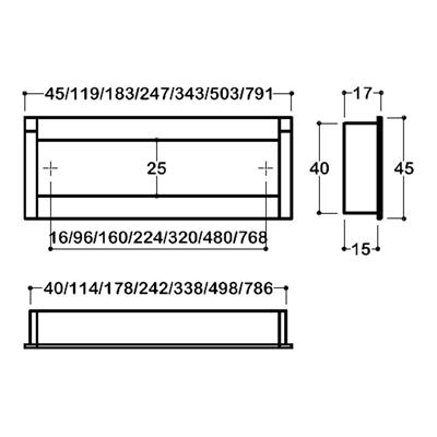 2165  Altın Rengi Gömme Kulp