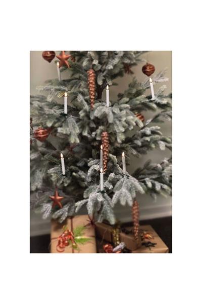 2Li Bordo Rengi Led Mum 38 Cm - De Rf-K-0010