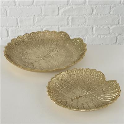 2Li Gold Dekoratif Kase 3X20Cm -4X27Cm Seti