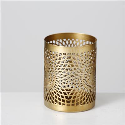 2Li Gold Rüzgar Lamba 10Cm-10Cm Seti