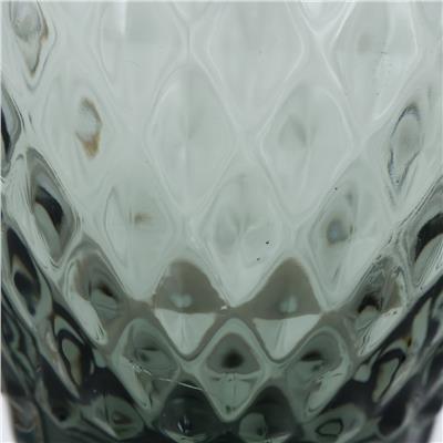 2Li Gri Parlak Şarap Bardak 17Cm Seti