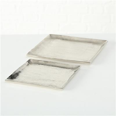 2Li  Gümüş Dekoratif Tabak  Seti