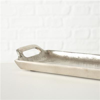 2Li Gümüş Dekoratif Tepsi 12Cm-13Cm Seti