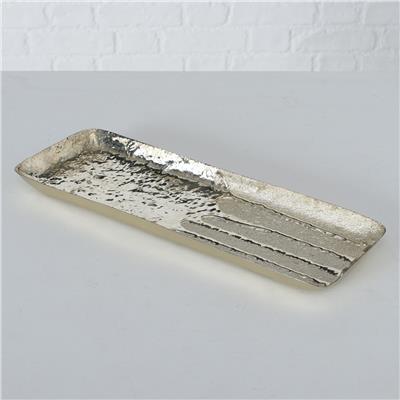 2Li Gümüş Dekoratif Tepsi 12Cm-13Cm Seti