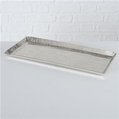 2Li Gümüş Dekoratif Tepsi 13Cm-17Cm Seti