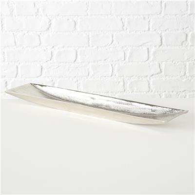 2Li Gümüş Dikdörtgen Dekoratif Kase 3Cm-4Cm Seti