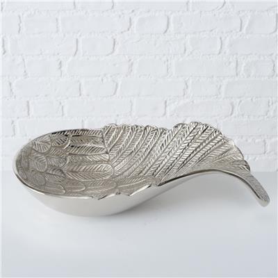 2Li Gümüş Melek Kanat Model Dekoratif Kase 6Cm-9Cm Seti