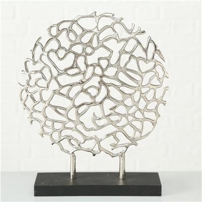 2Li Karışık Renk Ayaklı  Dekoratif  Yuvarlak Obje 34Cm-50Cm