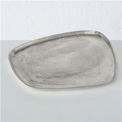 3Lü Gümüş Dekoratif Tepsi 28Cm-34Cm-42Cm Seti