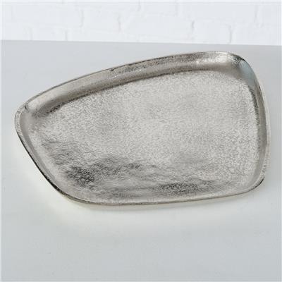 3Lü Gümüş Dekoratif Tepsi 28Cm-34Cm-42Cm Seti