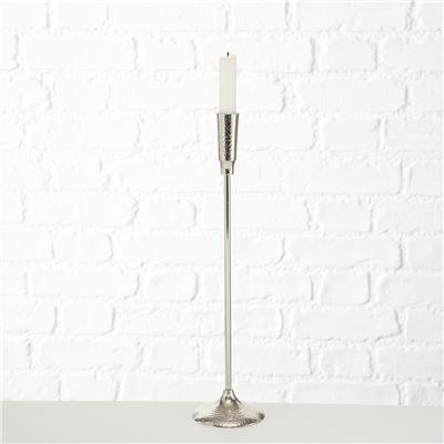 3Lü Gümüş Yuvarlak Mumluk 21Cm-31Cm-41Cm Seti