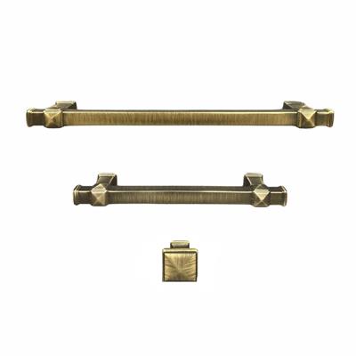 4222 Tek Delikli Düğme Kulp 08 Mm Antik Renk