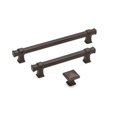 4222 Tek Delikli Düğme Kulp Kahverengi Çap 30 mm