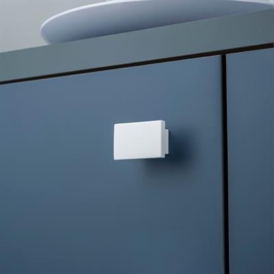 4335 Çift Delikli Kulp Siyah Renk Çap 44 X 27 mm 