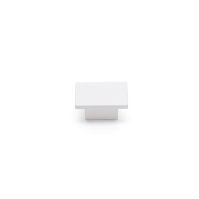 4335 Çift Delikli Kulp Beyaz Renk Çap 44 X 27 mm 