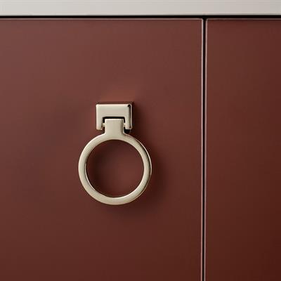 4624 Sallantılı Kulp Altın Renk Çap 50 Mm 