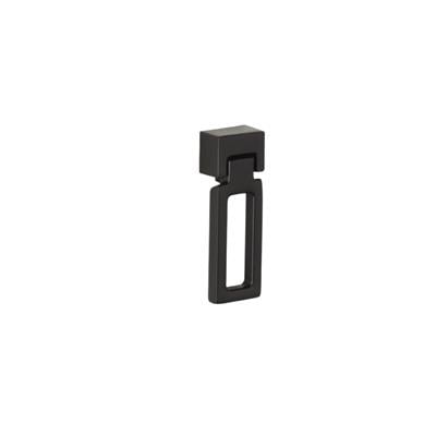 4634 Sallantılı Kulp Siyah Renk Çap 24 Mm 