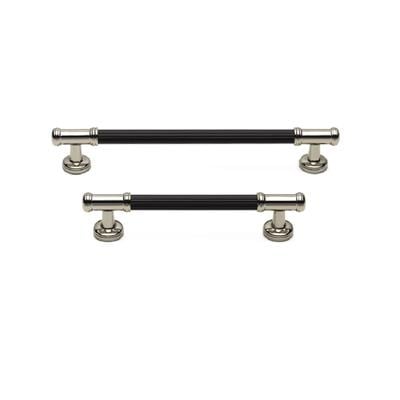 4665 Klasik Kulp Parlak Nikel-Siyah Renk