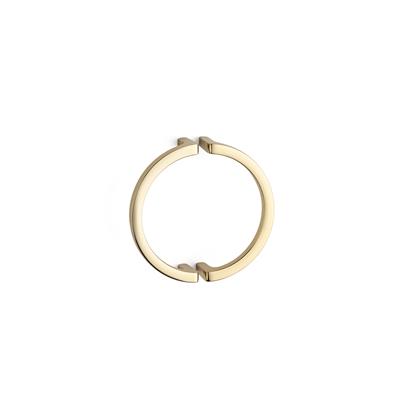 4701 Modern Kulp Yarım Tek Adet - Altın Renk