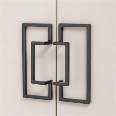 4703 Alt Taban Kulp Yarım Tek Adet - Siyah Renk