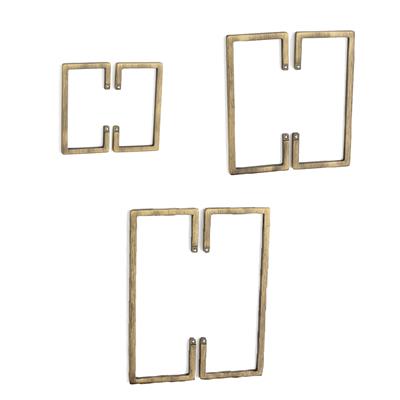 4703 Alt Taban Kulp Yarım Tek Adet - Antik Renk