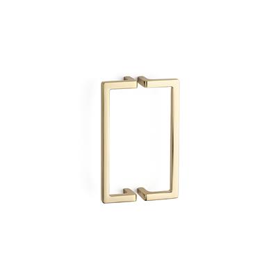 4704 Modern Kulp Yarım Tek Adet - Altın Renk