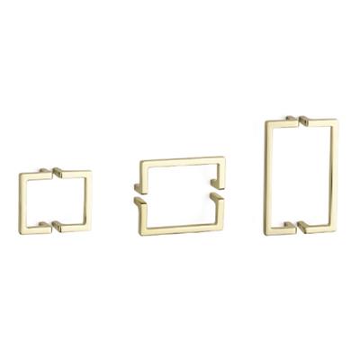 4704 Modern Kulp Yarım Tek Adet - Altın Renk