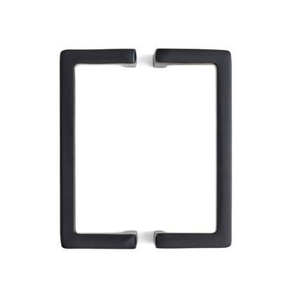 4704 Modern Kulp Yarım Tek Adet - Siyah Renk