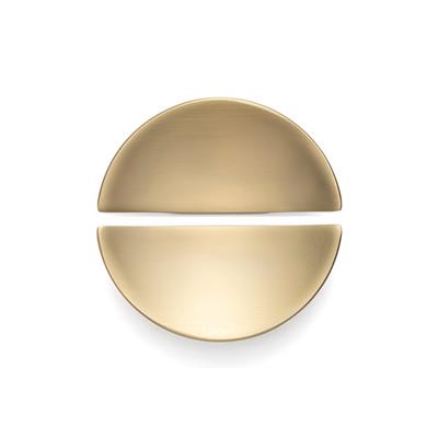 4716 Yarım Daire Kulp Oval Gold Branch Renk Tek Adet