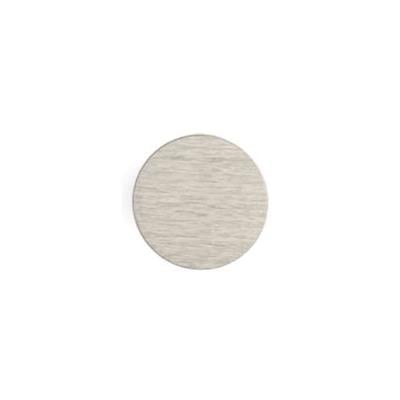 4720 Tek Delikli Zamak Düğme Kulp Nikel Saten Renk Çap: 38 mm