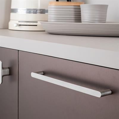 4730 Modern Düz Kulp Nikel Saten Renk