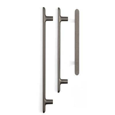 4740 Modern Düz Kulp Kalaylı Siyah Saten Renk