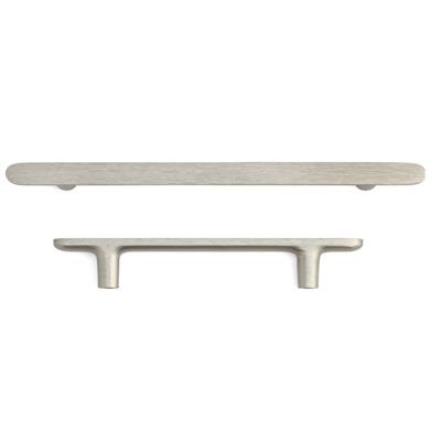 4740 Modern Düz Kulp Nikel Saten Renk