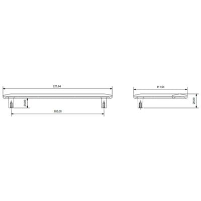 4820 Harmonique Kulp Altın Saten Renk Tek Adet Yarım