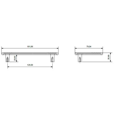 4822 Harmonique Kulp Antik Renk Tek Adet Yarım