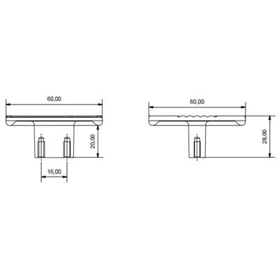 4824 Harmonique Kulp Altın Saten Renk 16 mm