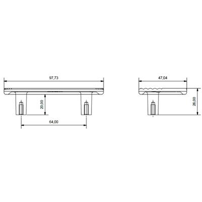 4827 Harmonique Kulp Antik Renk Tek Adet Yarım