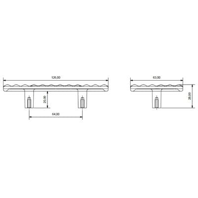 4836 Harmonique Kulp Antik Renk Tek Adet Yarım