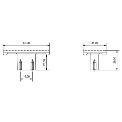 4842 Harmonique Kulp Nikel Saten Mat Renk