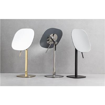 5 X Siyah Masa Üstü Büyüteçli Makyaj Aynası Siyah Renk 335X170X120 Mm