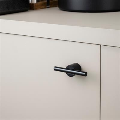 7415 Çift Delikli Kulp Mat Altın Renk Çap 82 mm