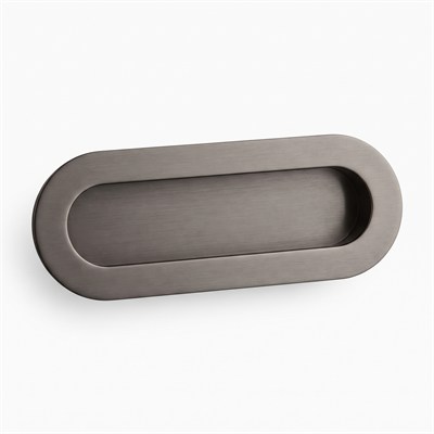 7471 Koyu Bronz Saten Renk Gömme Kulp 128 Mm