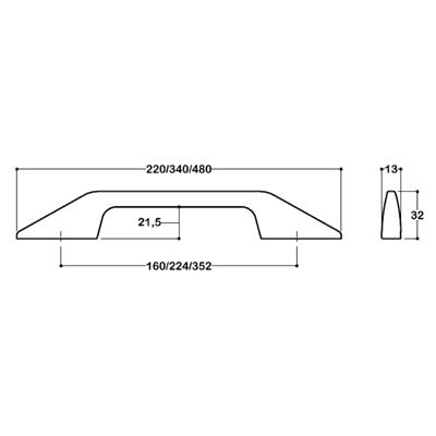 8525 Modern Kulp Krom Renk